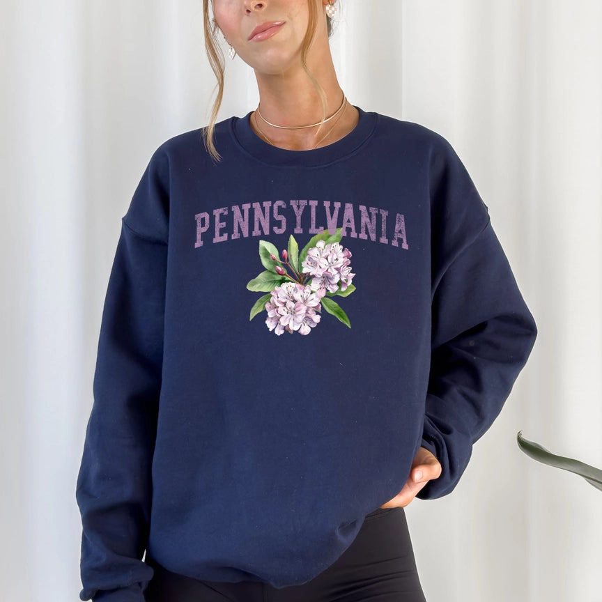 Pre-Order Pennsylvania State Flower Crew Neck