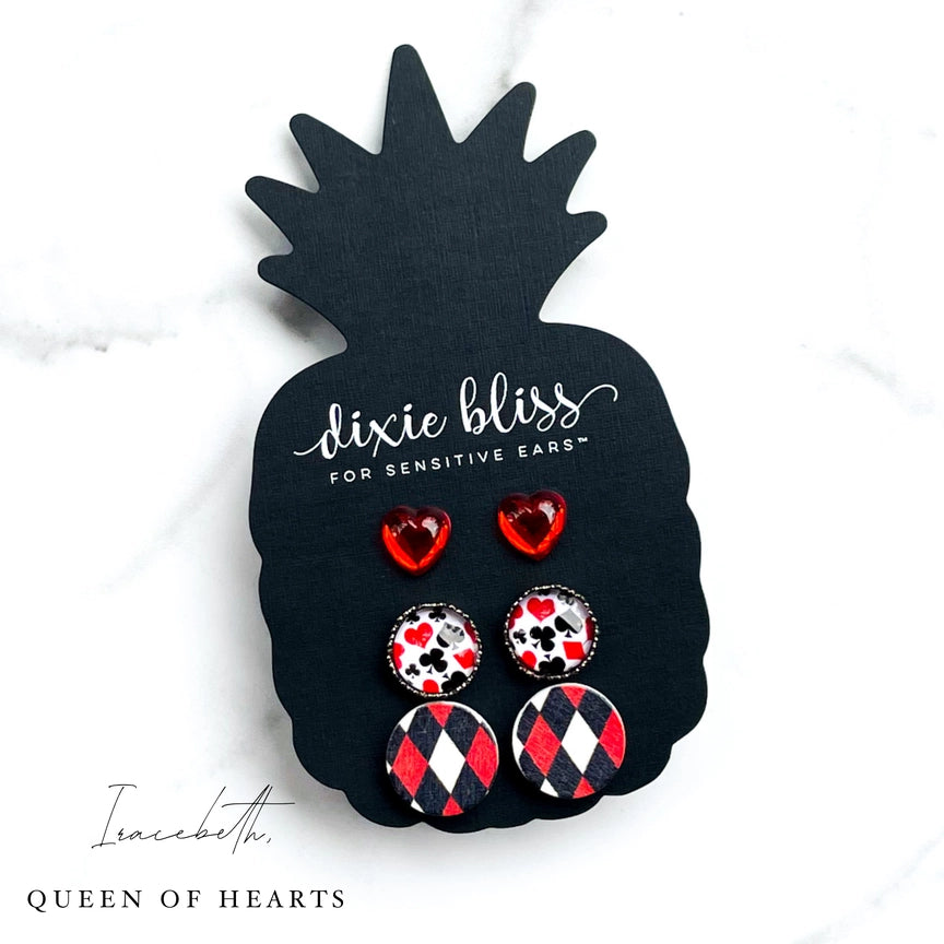 Pre-Order Queen of Hearts Earring Pack