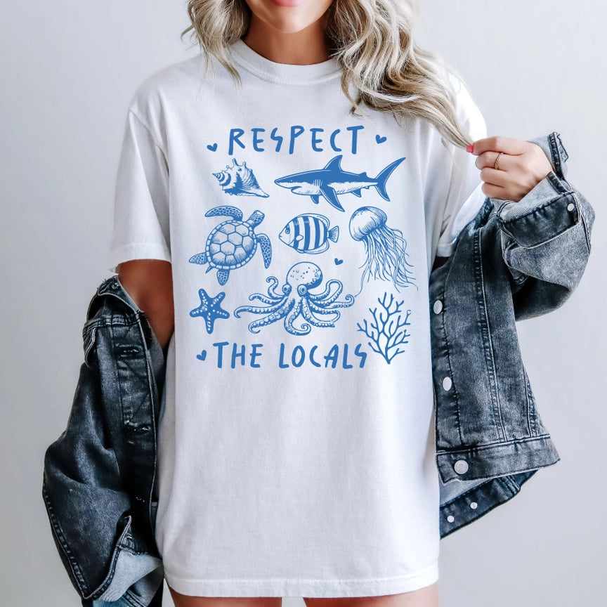 Pre-Order Respect The Locals Graphic Tee
