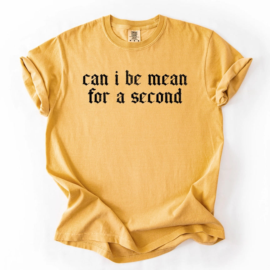 Pre-Order Can I Be Mean For A Second Graphic Tee