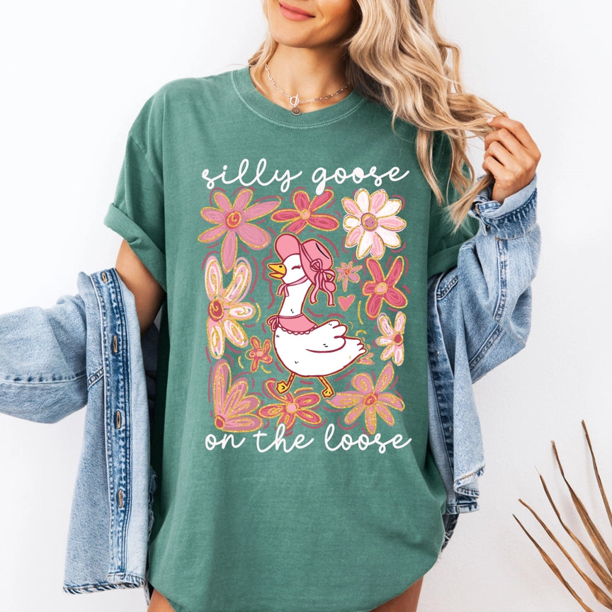 Pre-Order Silly Gooses on the Loose Graphic Tee