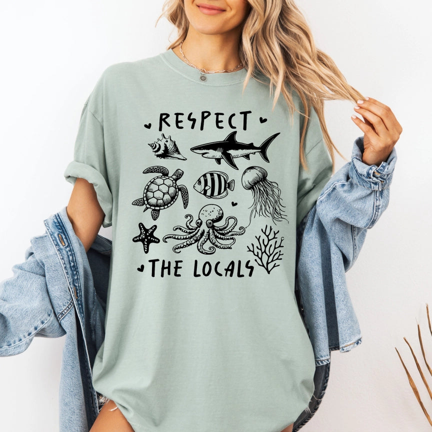 Pre-Order Respect The Locals Graphic Tee