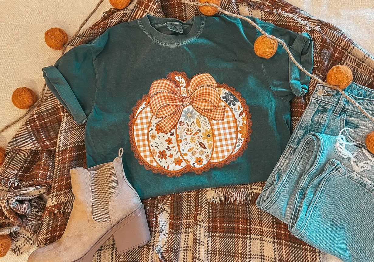 Pre-Order Pattern Pumpkin Graphic Tee