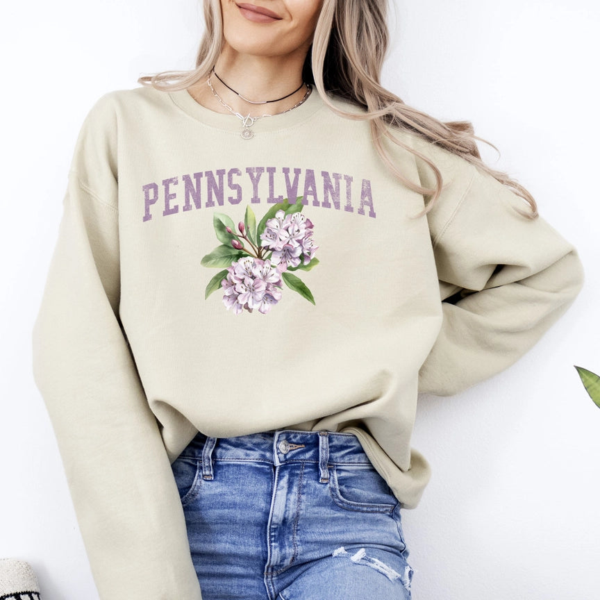 Pre-Order Pennsylvania State Flower Crew Neck