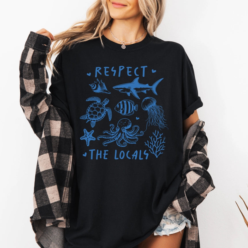 Pre-Order Respect The Locals Graphic Tee