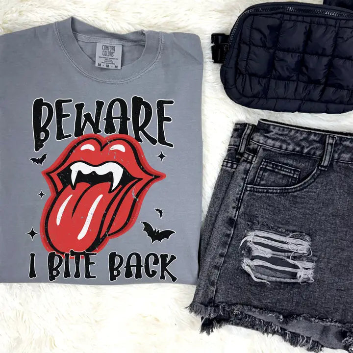 Pre-Order Beware I Bite Back Graphic Tee