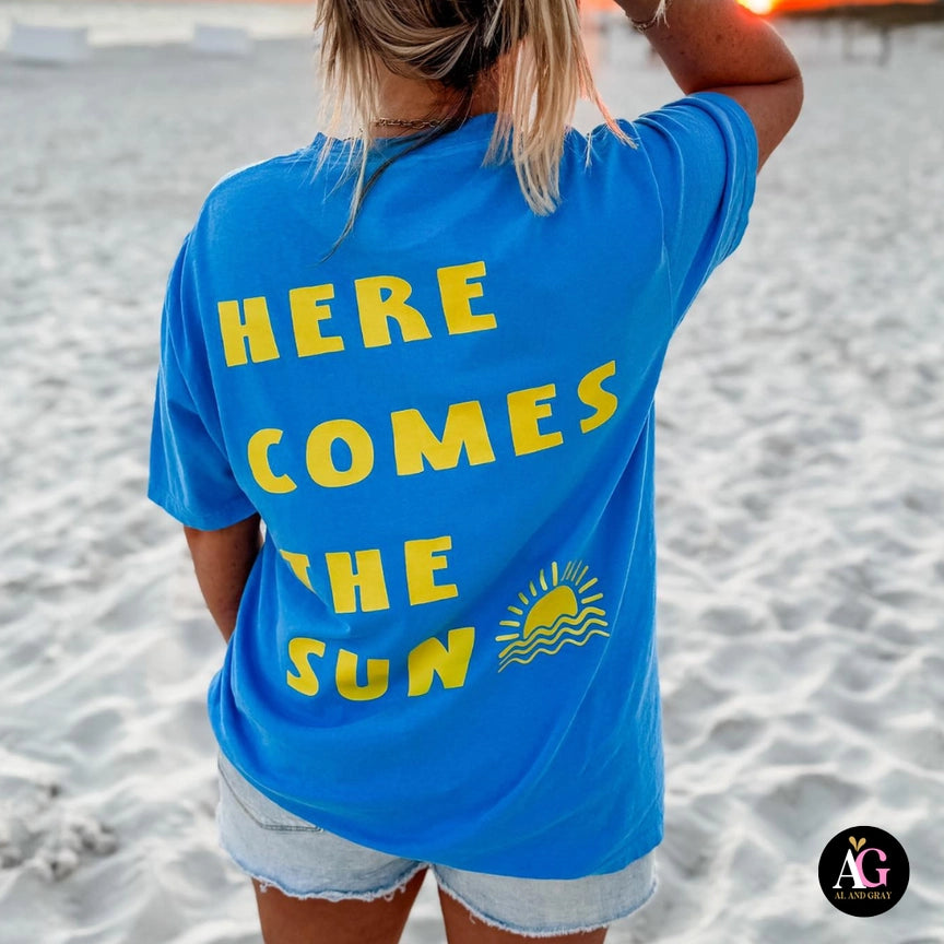 Pre-Order Here Comes The Sun Graphic Tee