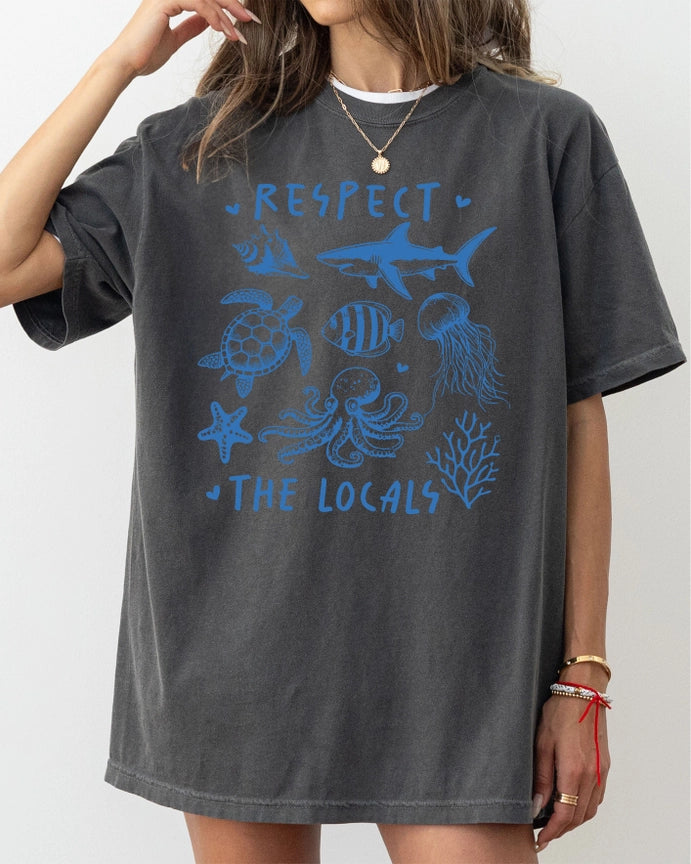 Pre-Order Respect The Locals Graphic Tee