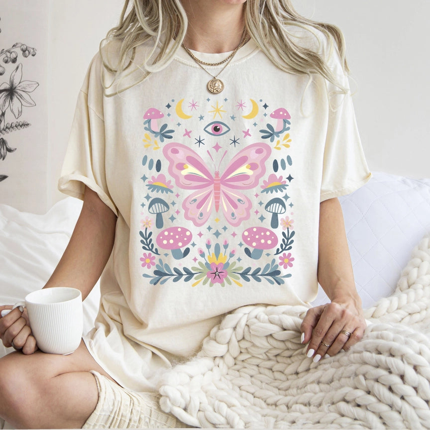 Pre-Order Celestial Butterfly Graphic Tee