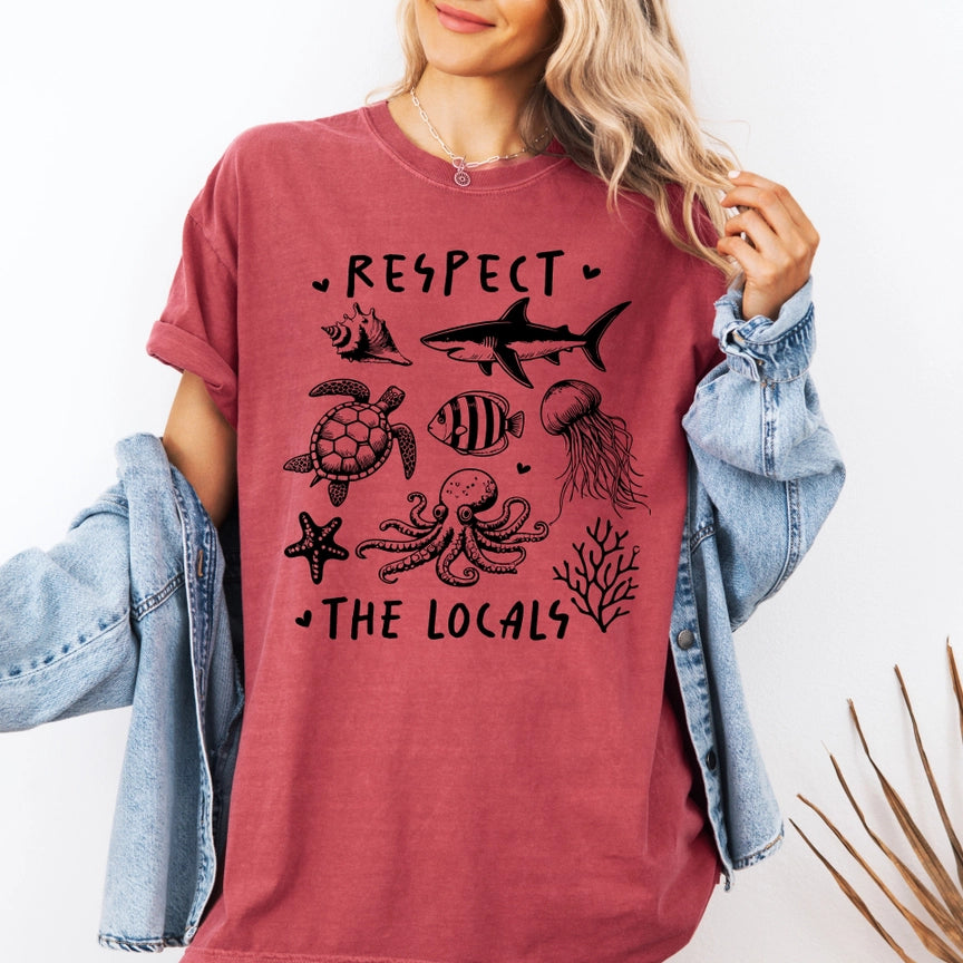 Pre-Order Respect The Locals Graphic Tee