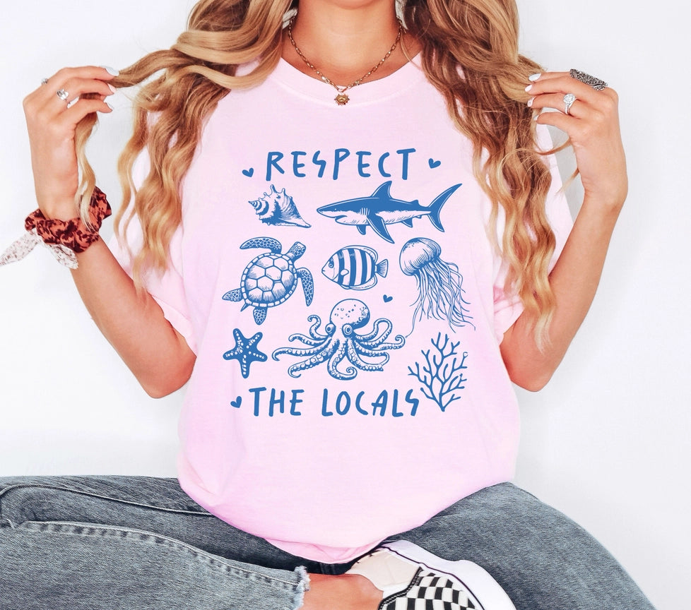 Pre-Order Respect The Locals Graphic Tee