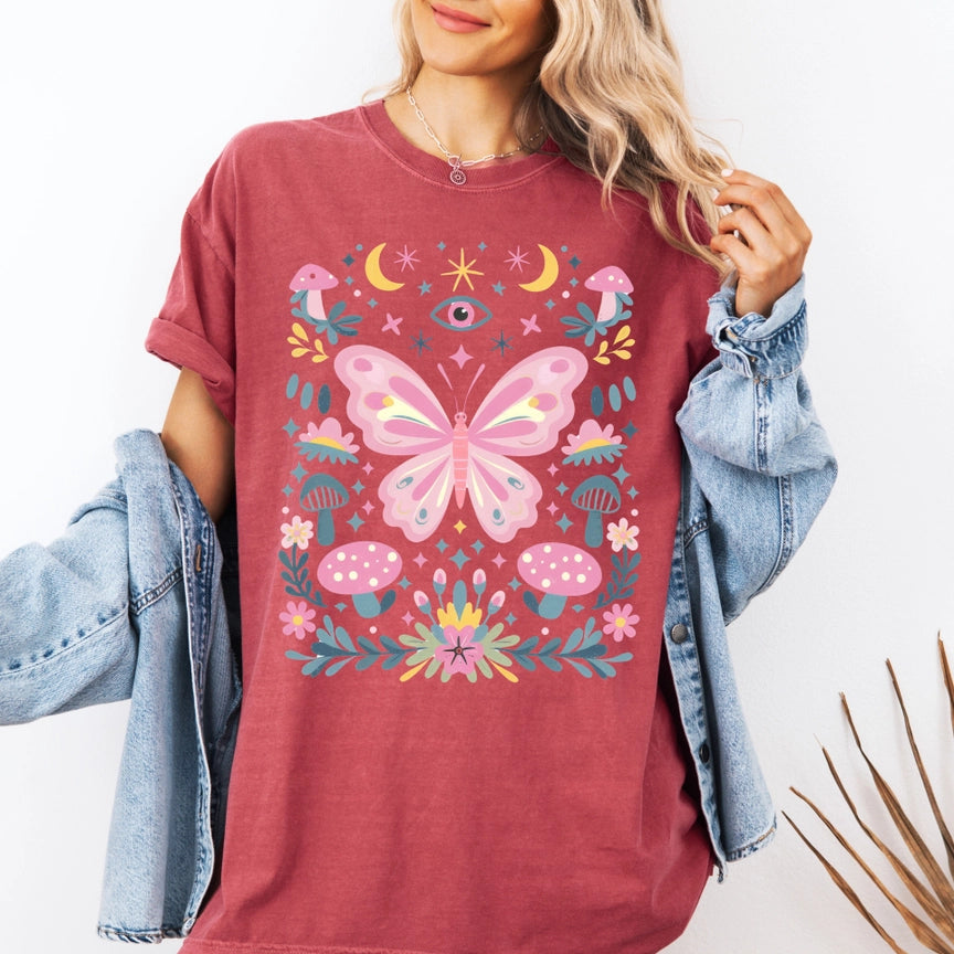 Pre-Order Celestial Butterfly Graphic Tee