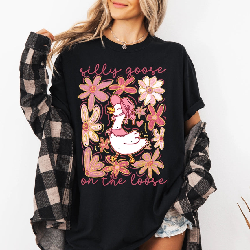 Pre-Order Silly Gooses on the Loose Graphic Tee