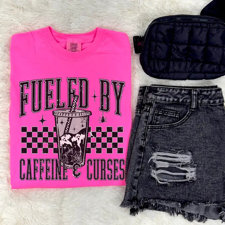 Pre-Order Caffeine & Curses Graphic Tee