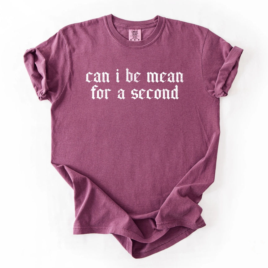 Pre-Order Can I Be Mean For A Second Graphic Tee