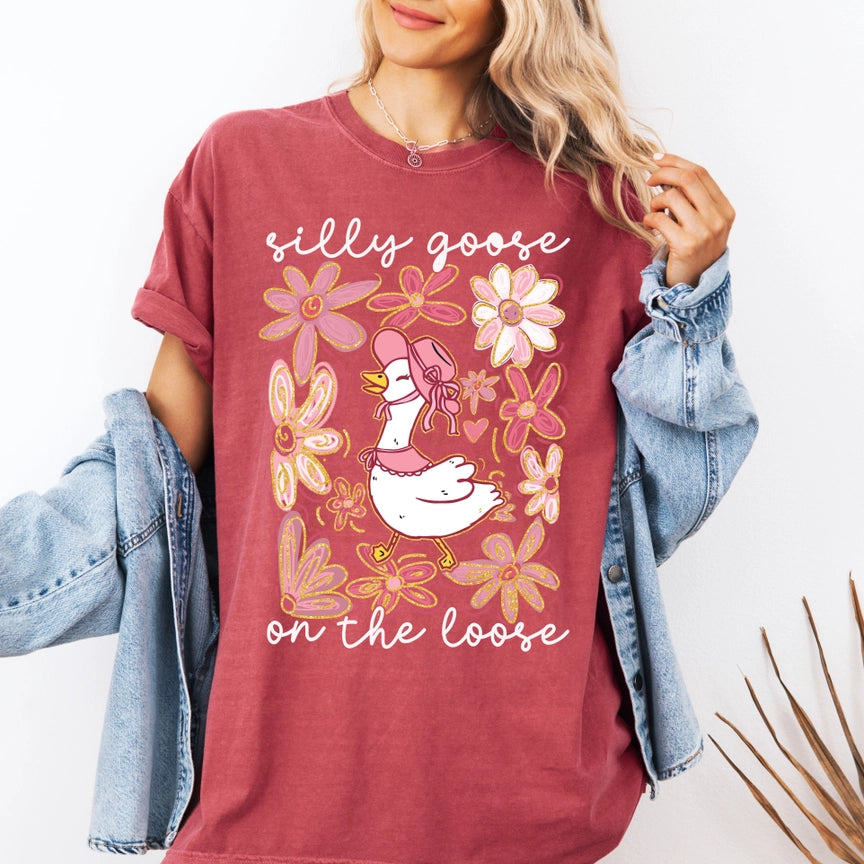 Pre-Order Silly Gooses on the Loose Graphic Tee