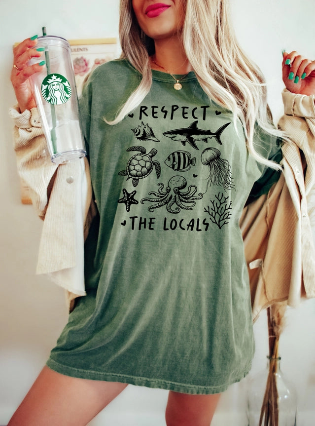 Pre-Order Respect The Locals Graphic Tee