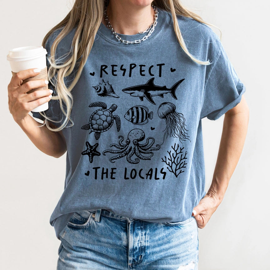 Pre-Order Respect The Locals Graphic Tee