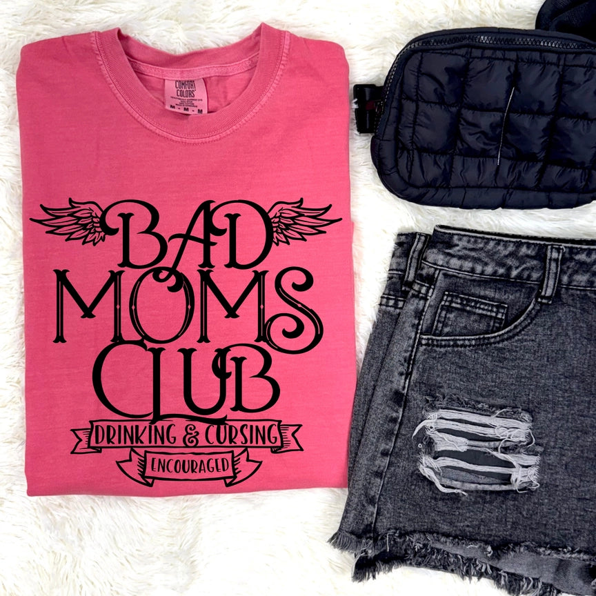 Pre-Order Bad Moms Club Graphic Tee