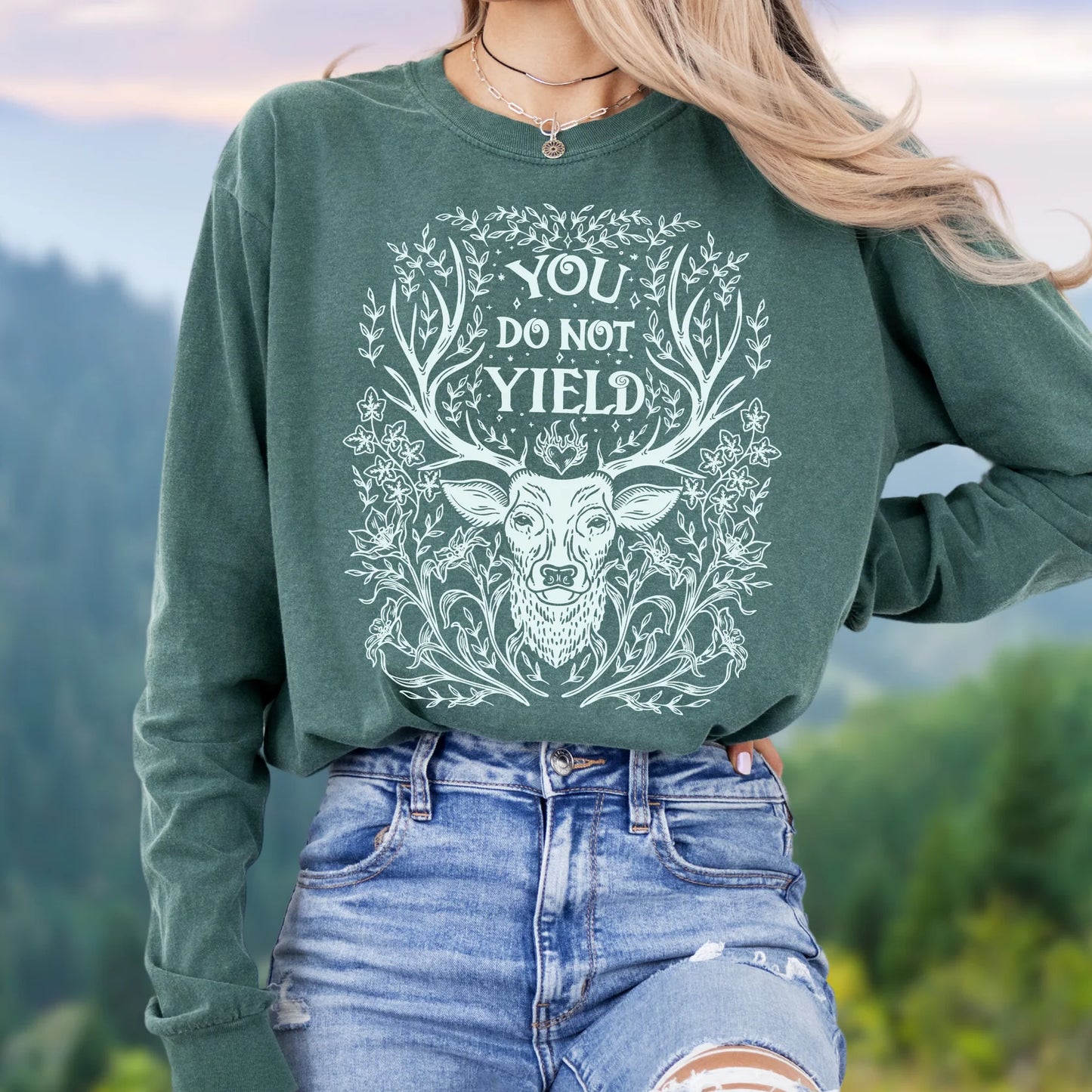 Pre-Order You Do Not Yield Long Sleeve Graphic
