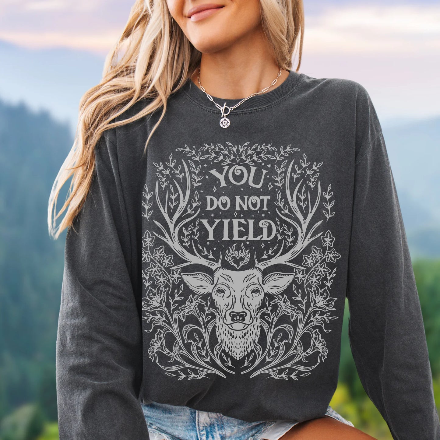 Pre-Order You Do Not Yield Long Sleeve Graphic