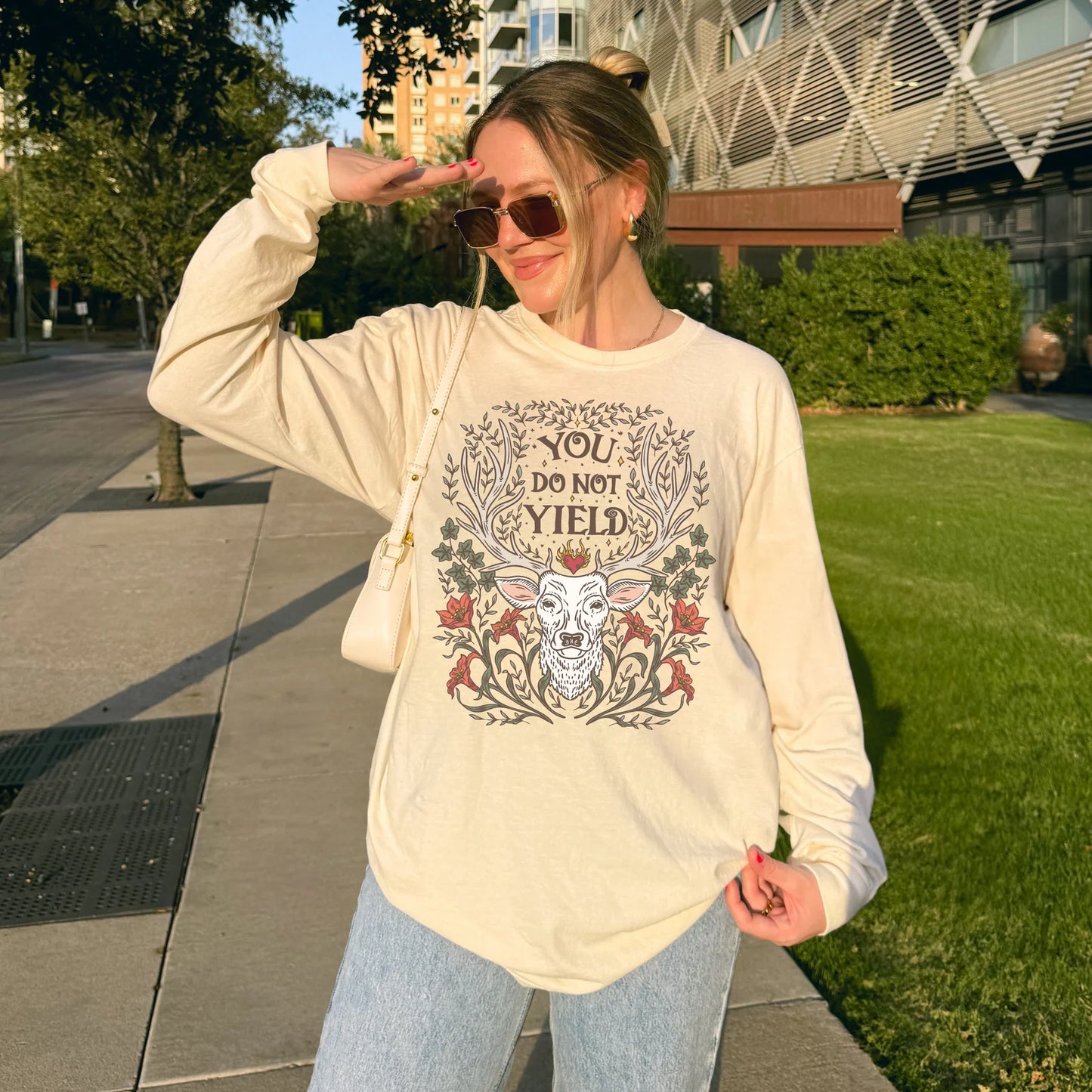 Pre-Order You Do Not Yield Long Sleeve Graphic