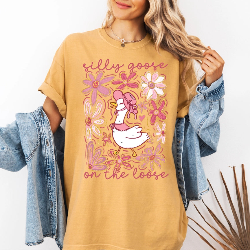 Pre-Order Silly Gooses on the Loose Graphic Tee
