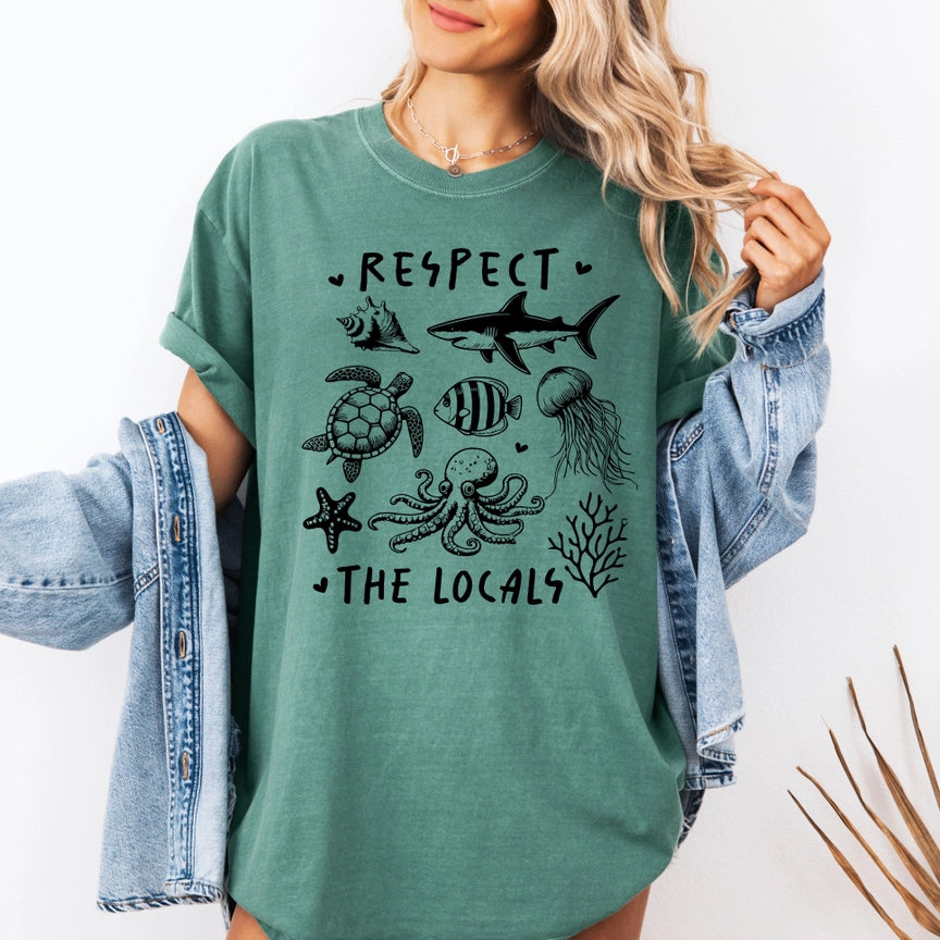 Pre-Order Respect The Locals Graphic Tee