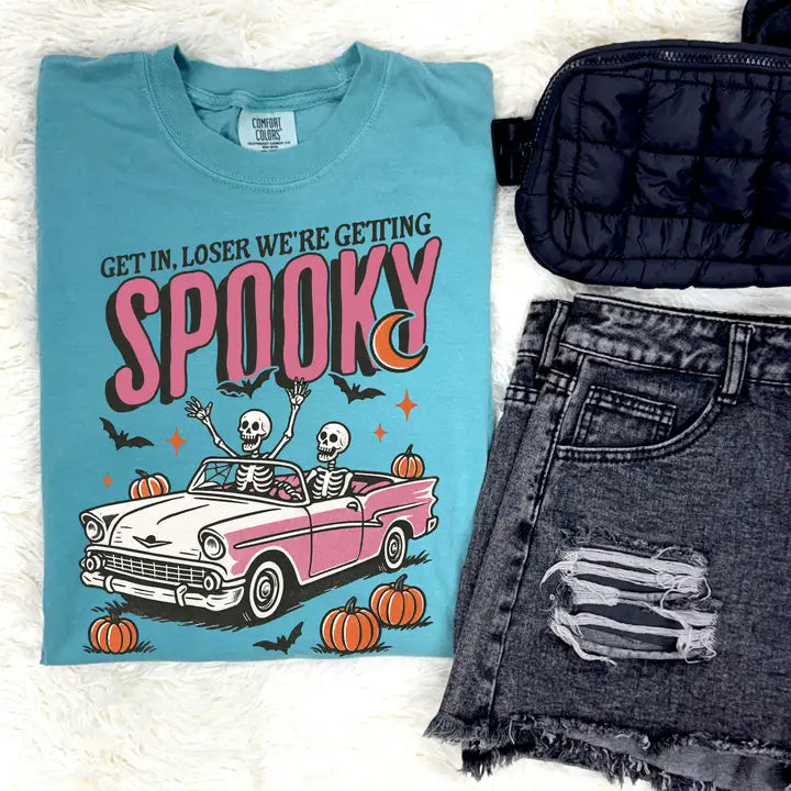 Pre-Order Get In Loser, We're Getting Spooky Graphic Tee
