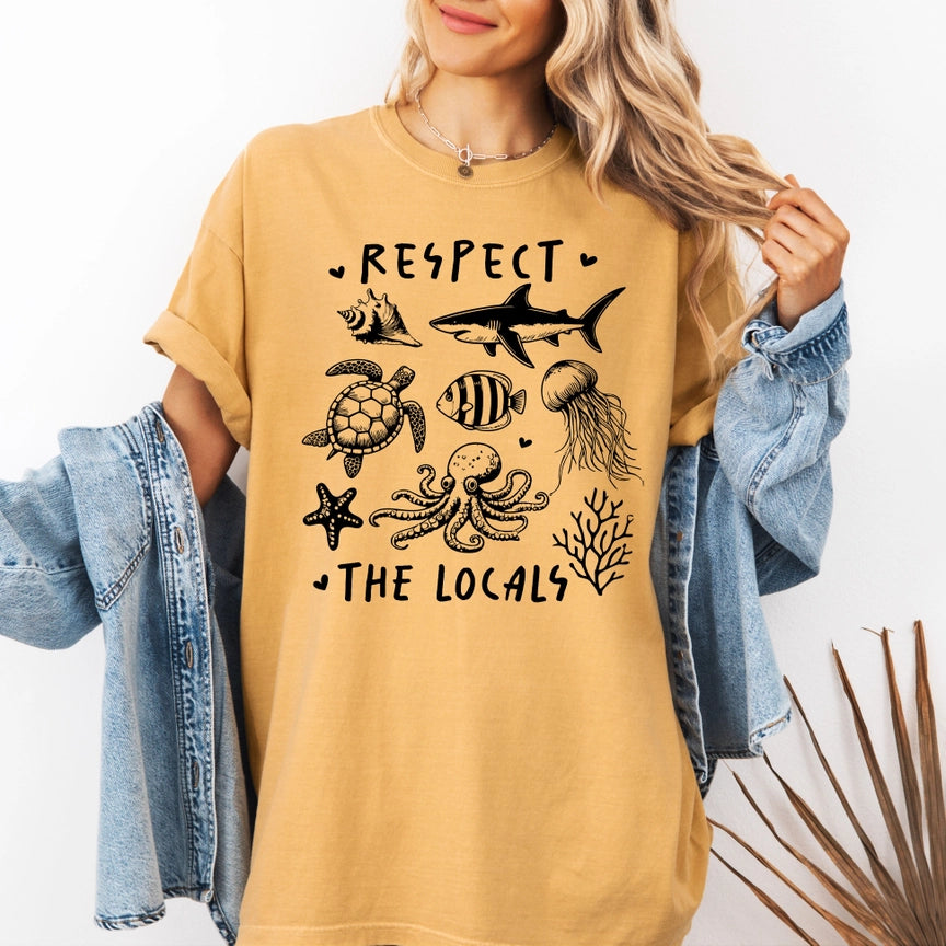 Pre-Order Respect The Locals Graphic Tee