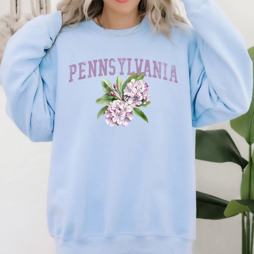 Pre-Order Pennsylvania State Flower Crew Neck