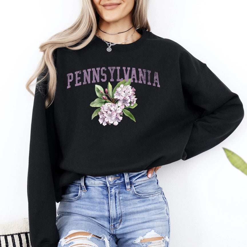 Pre-Order Pennsylvania State Flower Crew Neck