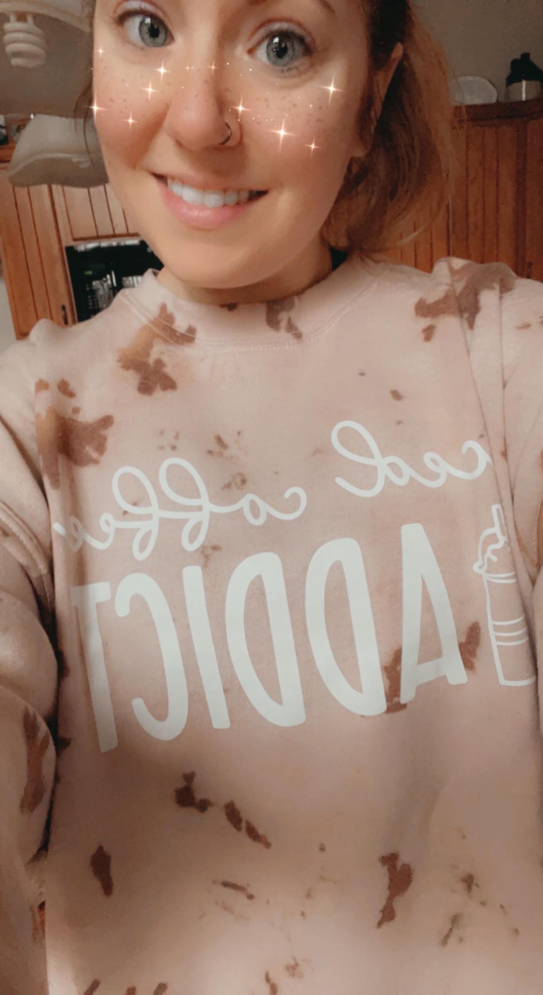 Iced Coffee Addict Crew Neck