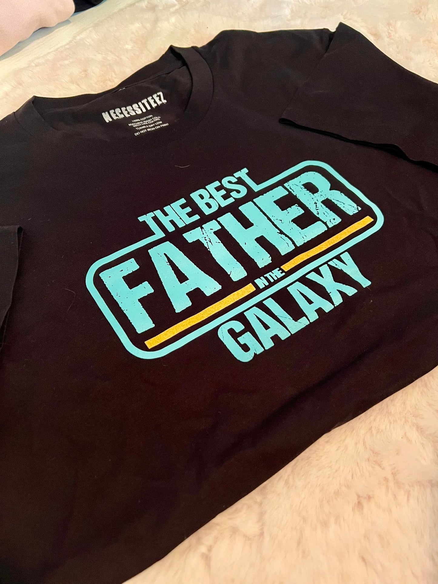 Best Father in the Galaxy Graphic Tee