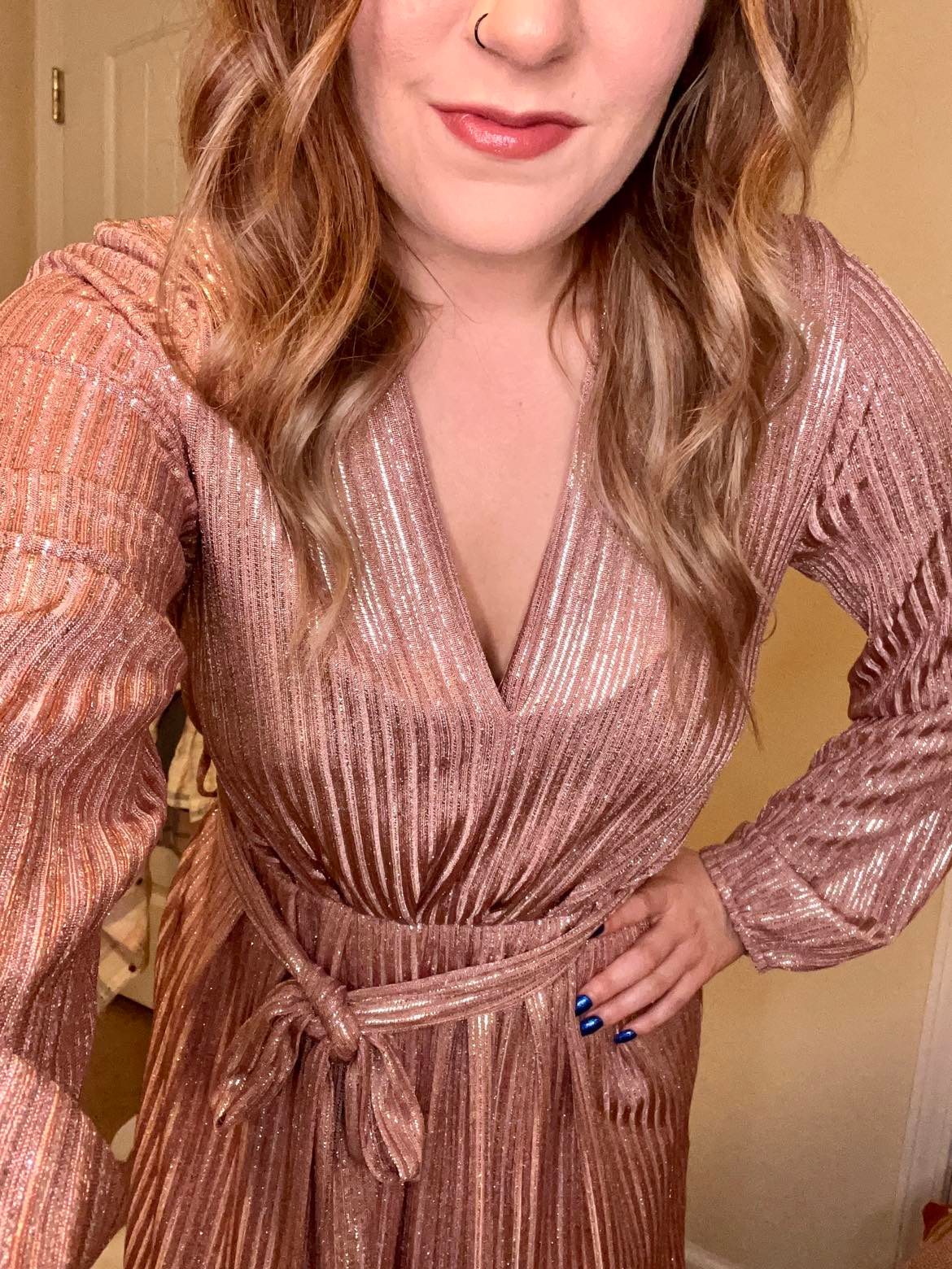 Moonshine Sash Belt Dress