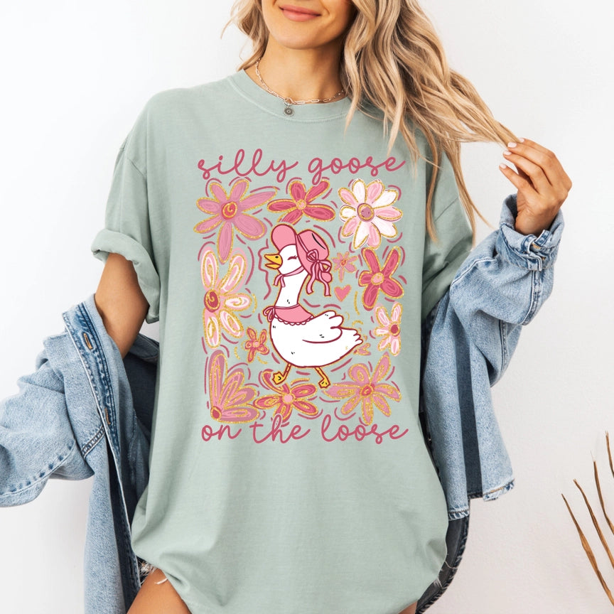 Pre-Order Silly Gooses on the Loose Graphic Tee