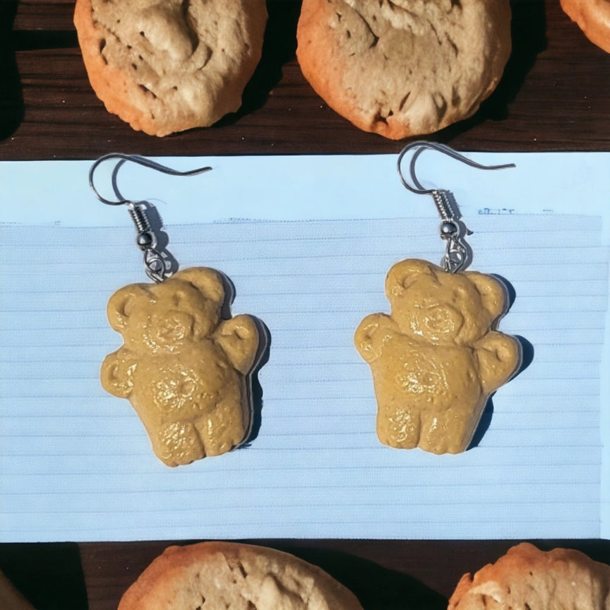 Pre-Order Teddy Graham Earrings