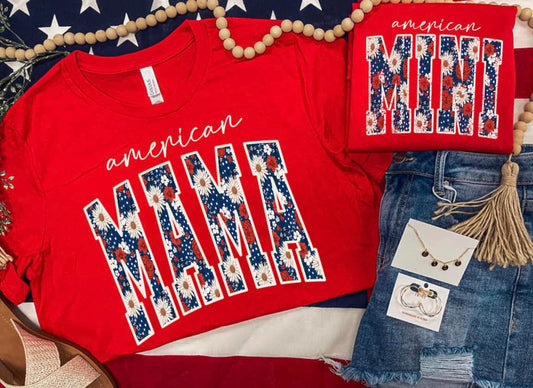 Pre-Order American Mini Graphic Tee