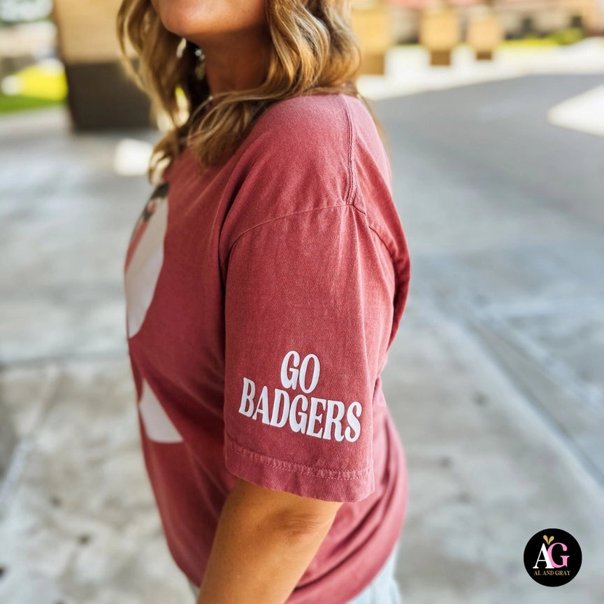 Pre-Order Custom School Initial Graphic Tee