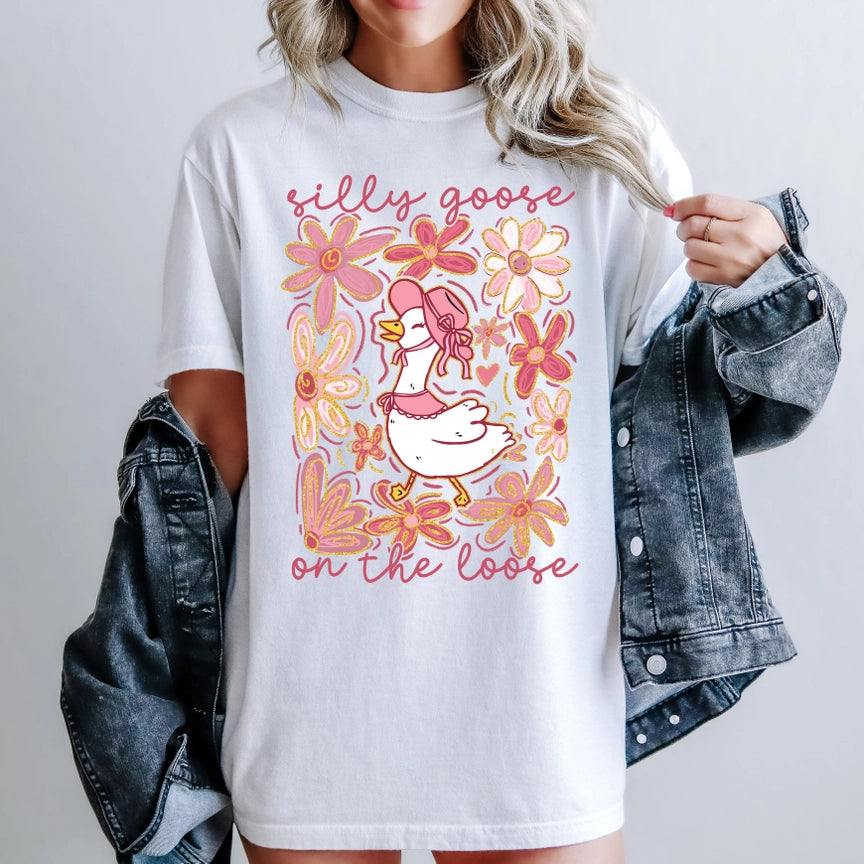 Pre-Order Silly Gooses on the Loose Graphic Tee