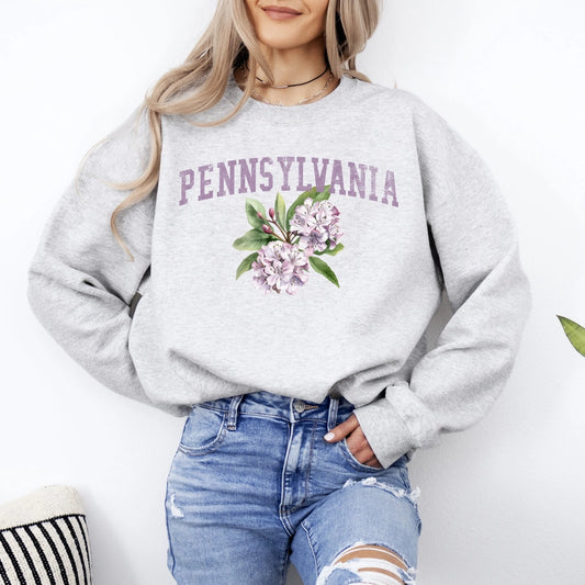 Pre-Order Pennsylvania State Flower Crew Neck
