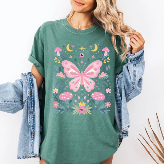 Pre-Order Celestial Butterfly Graphic Tee
