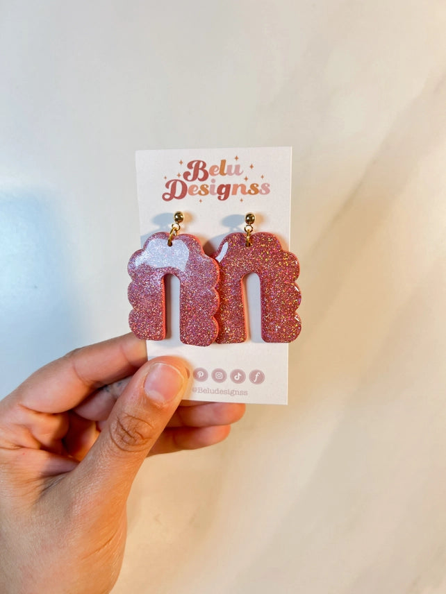 Pre-Order Cute Border Arch Polymer Clay Earring