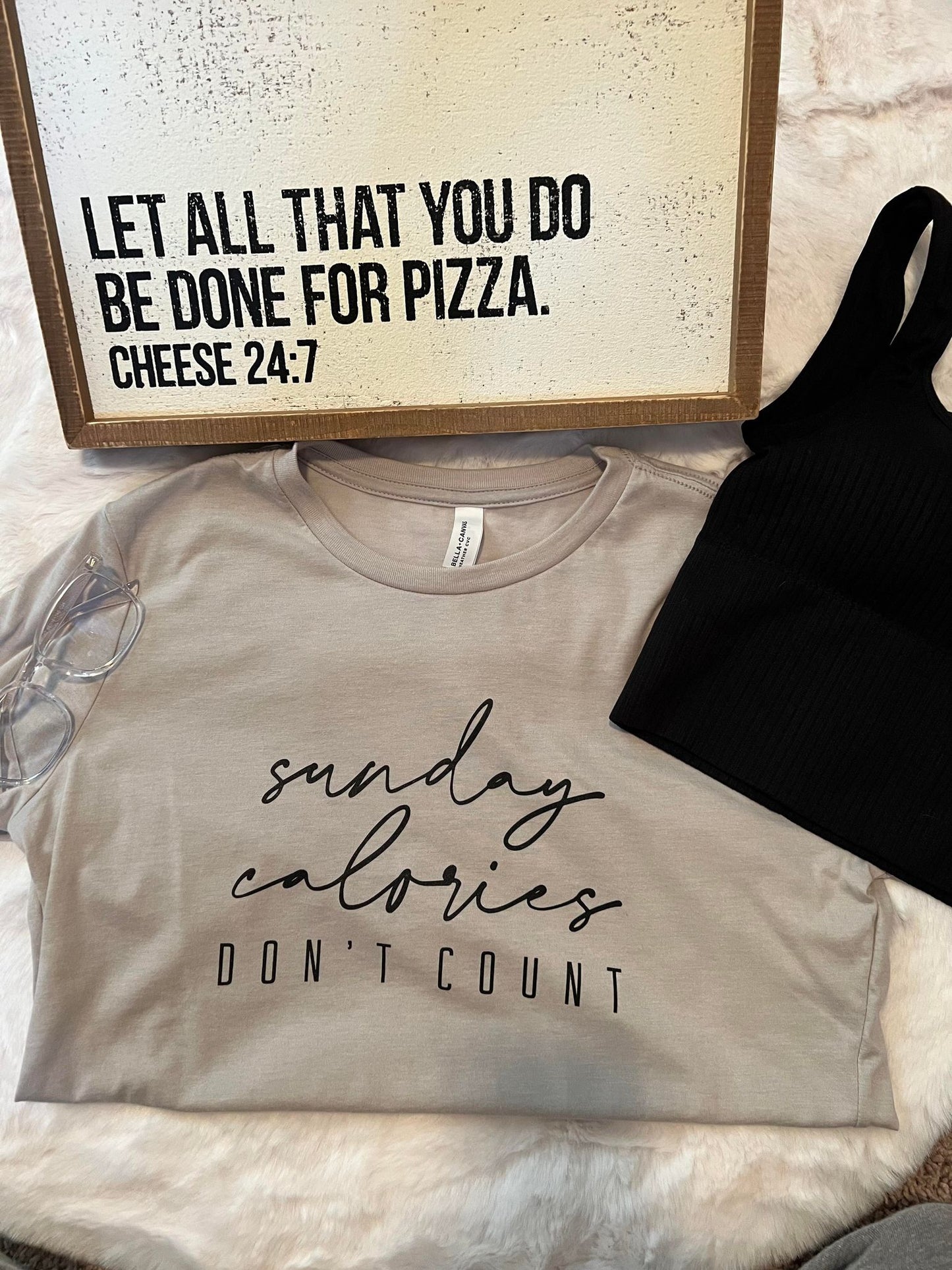 Sunday Calories Graphic Tee