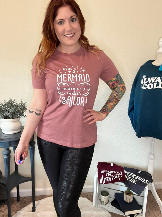 Soul of a Mermaid Graphic Tee
