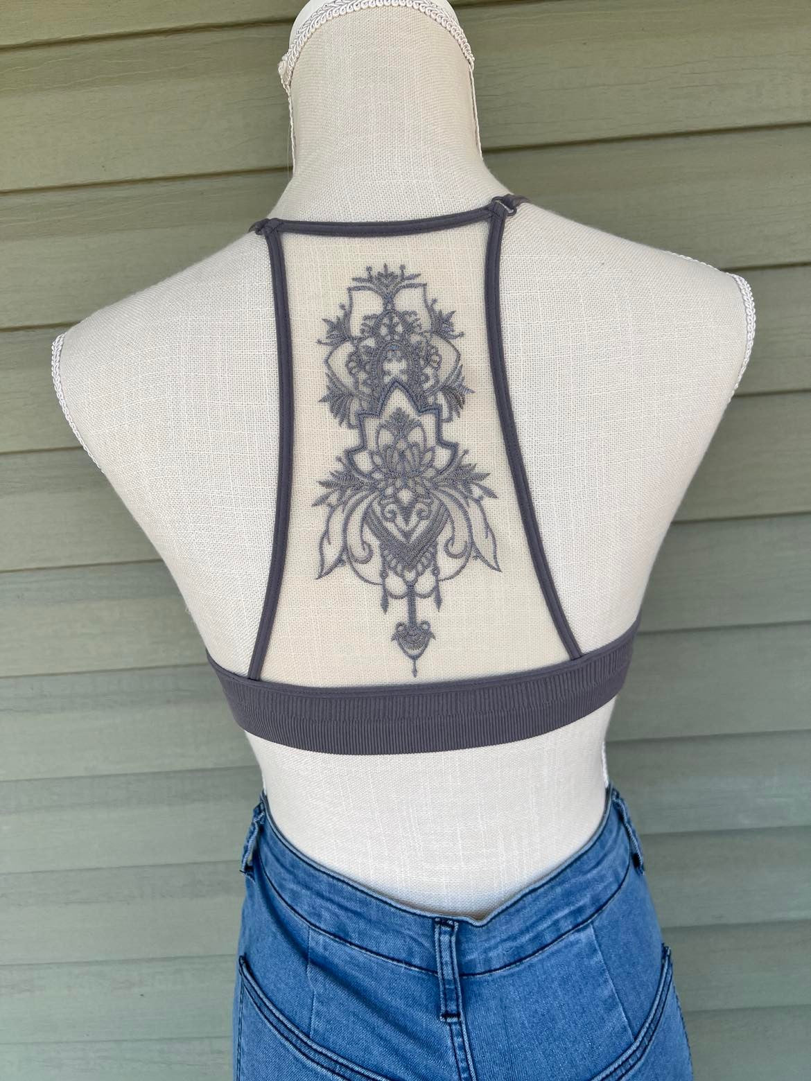 Tattoo Back Bralette