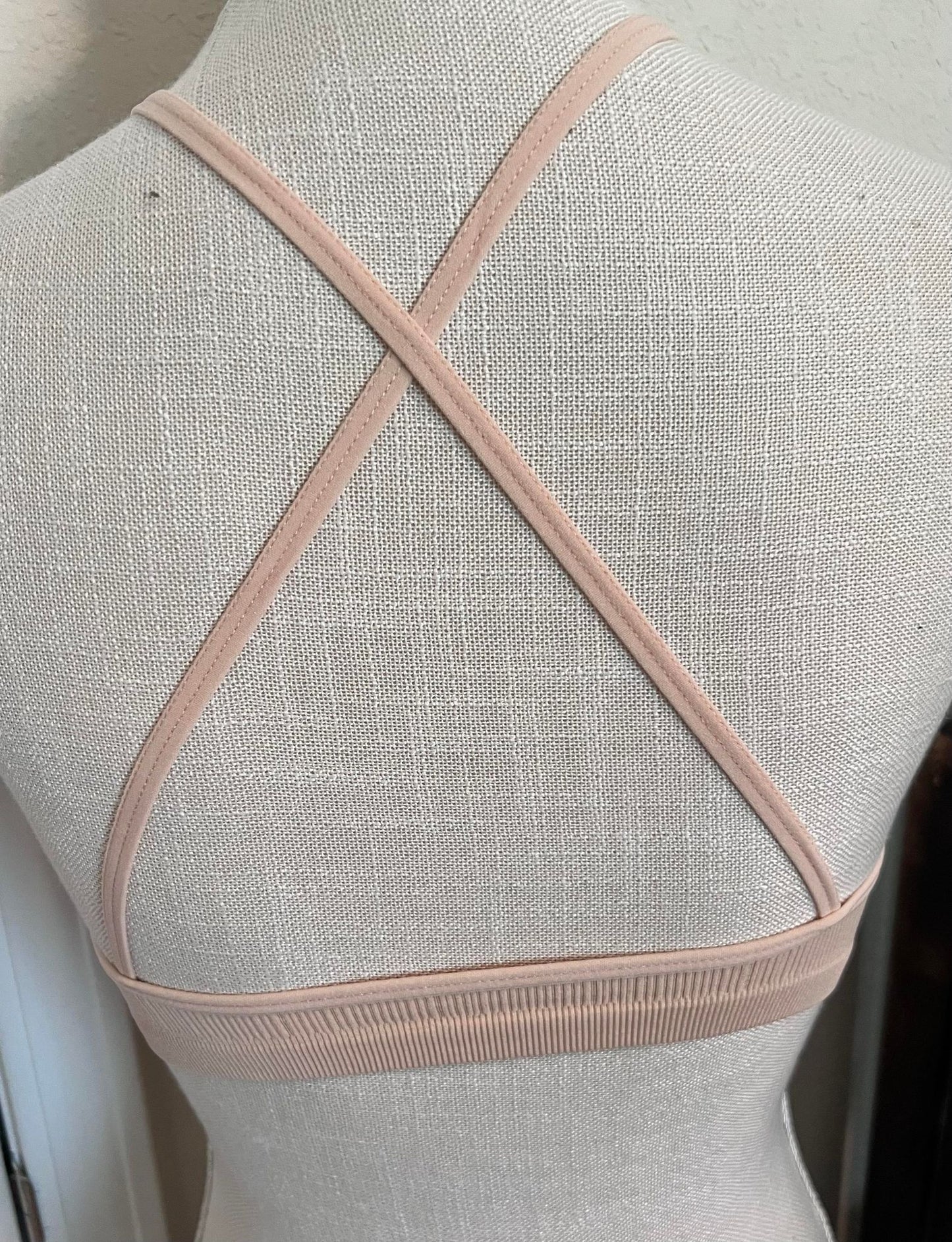 High Neck Crochet Bralette