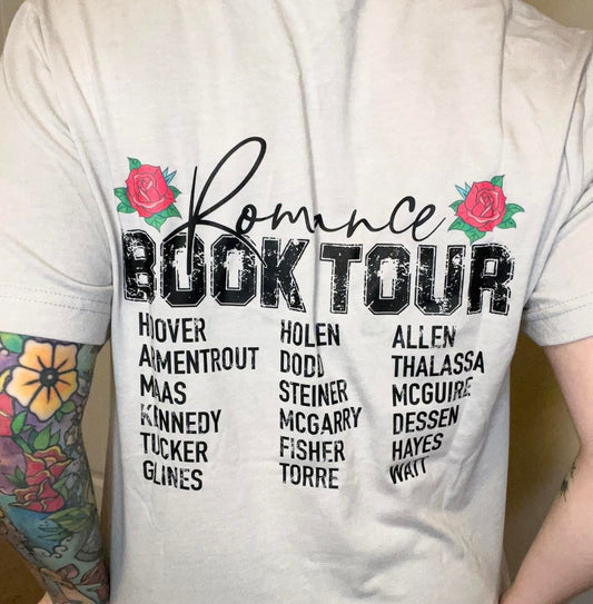 Romance Book Tour Graphic Tee